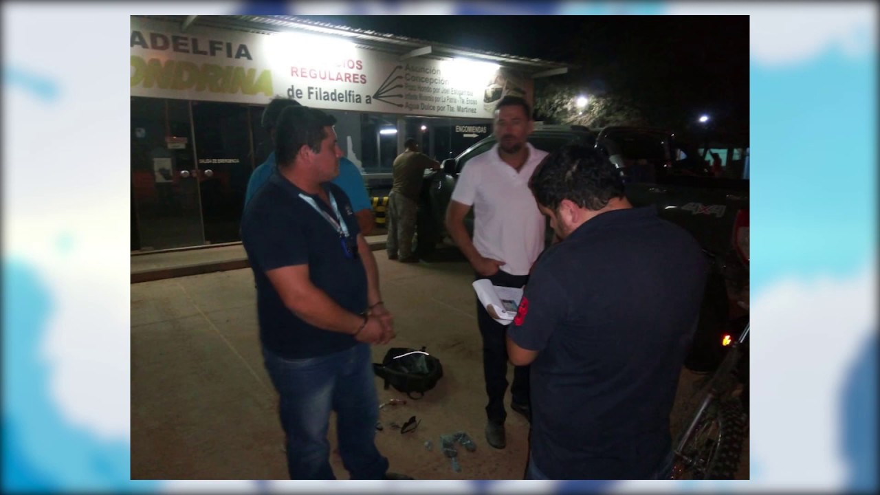 DETIENEN A DOS SUJETOS SOSPECHOSOS DE MICROTRÁFICO DE DROGAS EN FILADELFIA – CHACO PARAGUAYO