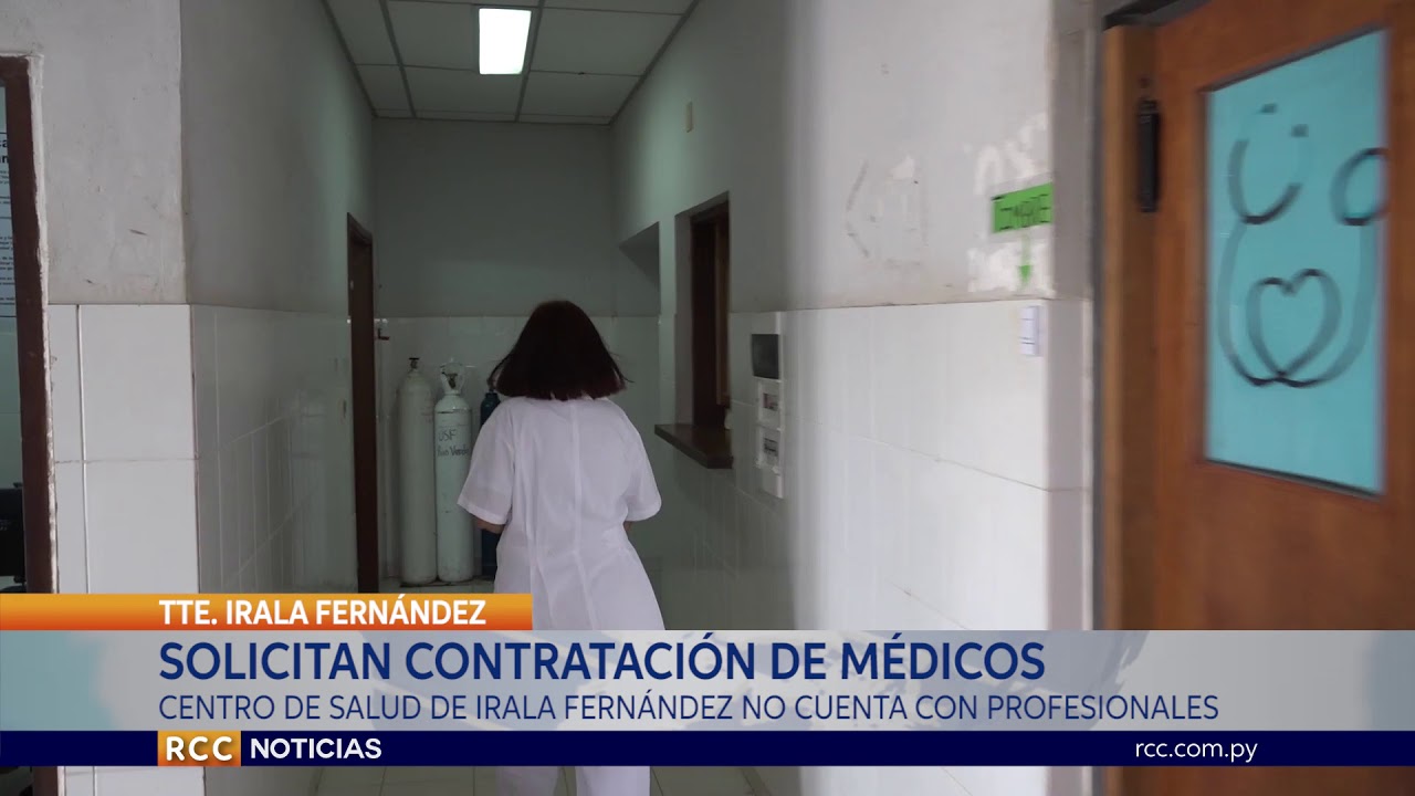 IRALA FERNÁNDEZ: CENTRO DE SALUD PRECISA DE MÉDICOS