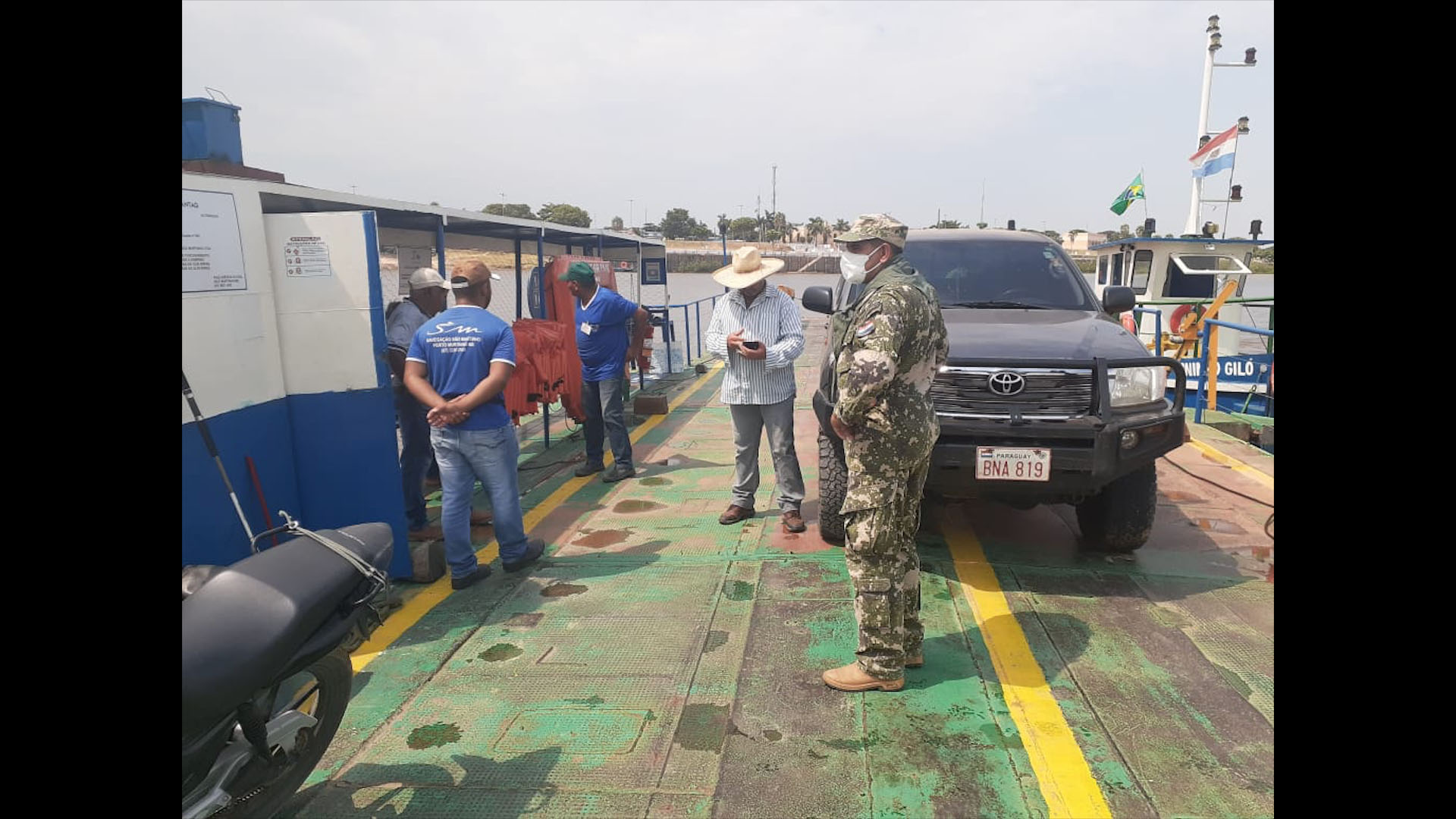 Carmelo Peralta: Preocupante circulación de embarcaciones con pasajeros provenientes de Brasil
