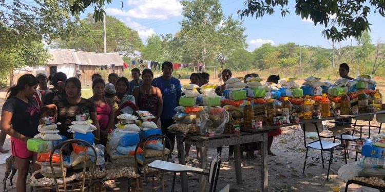 INDI distribuyó 16.000 kits de alimentos y reconoció reclamos desde el Chaco
