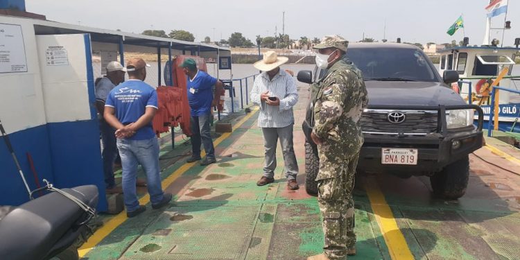 Carmelo Peralta: Puerto Murtinho aplica el control de ingreso de personas en frontera