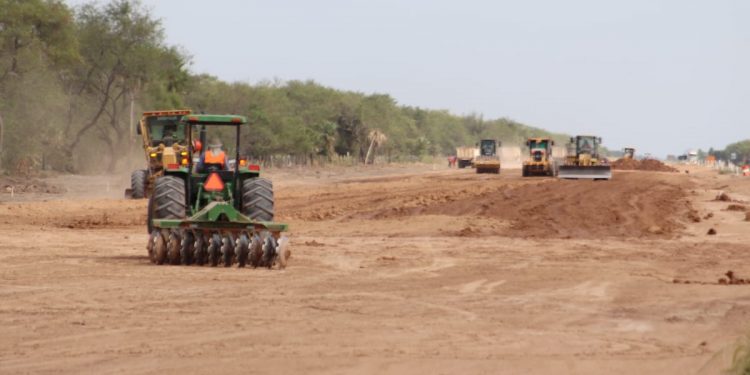 En la Ruta Transchaco las obras no paran En la Ruta Transchaco las obras no paran