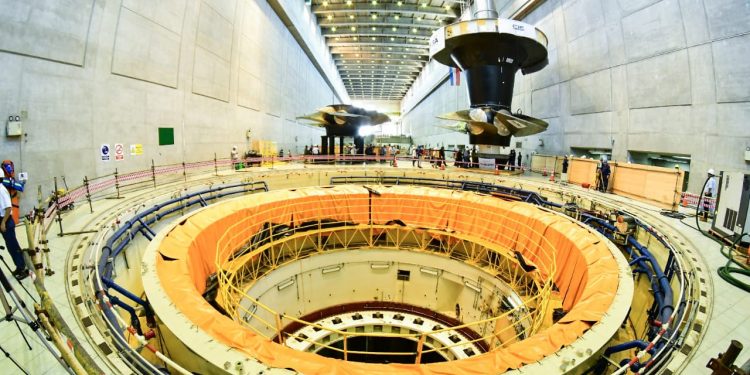 Itaipú suministró en febrero el 94% de la energía eléctrica requerida en Paraguay