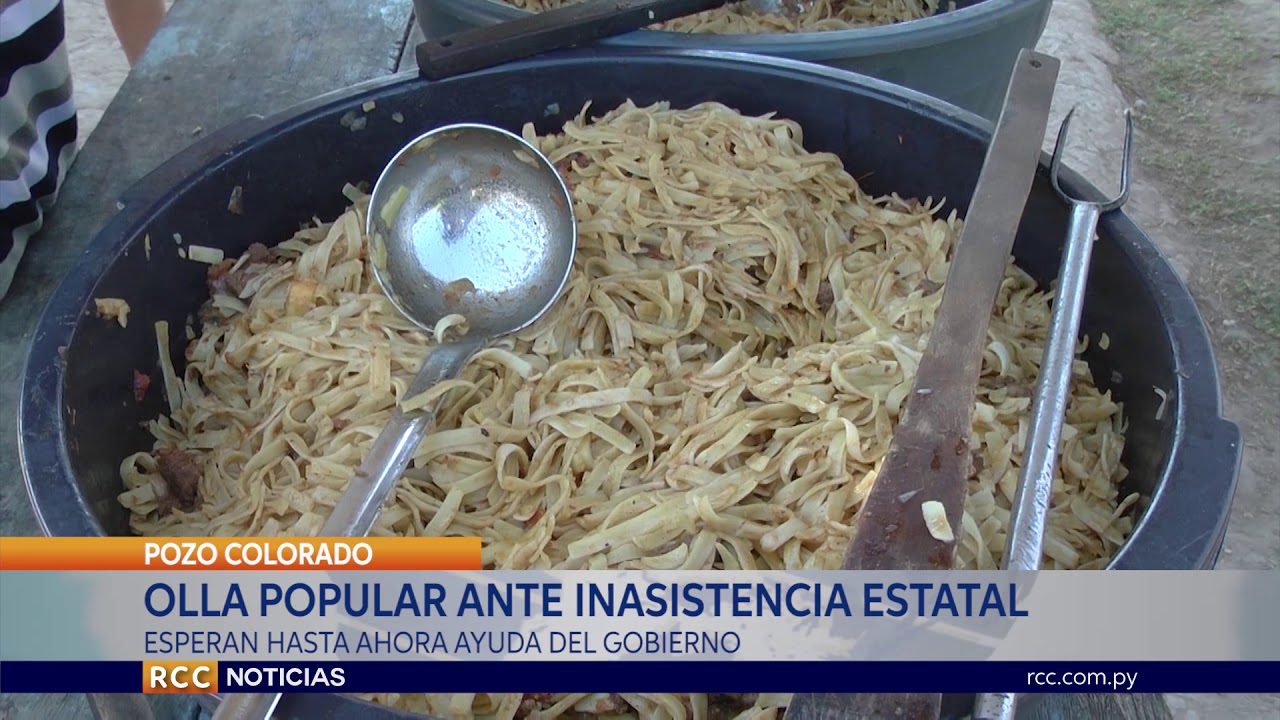 Apelan a olla popular como contención mientras llega la ayuda del gobierno