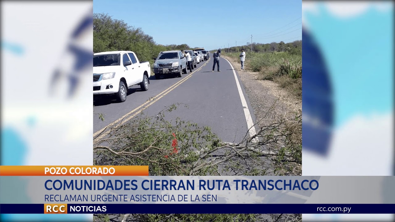 POZO COLORADO: Comunidades indígenas cierran ruta y solicitan al Gobierno asistencia inmediata