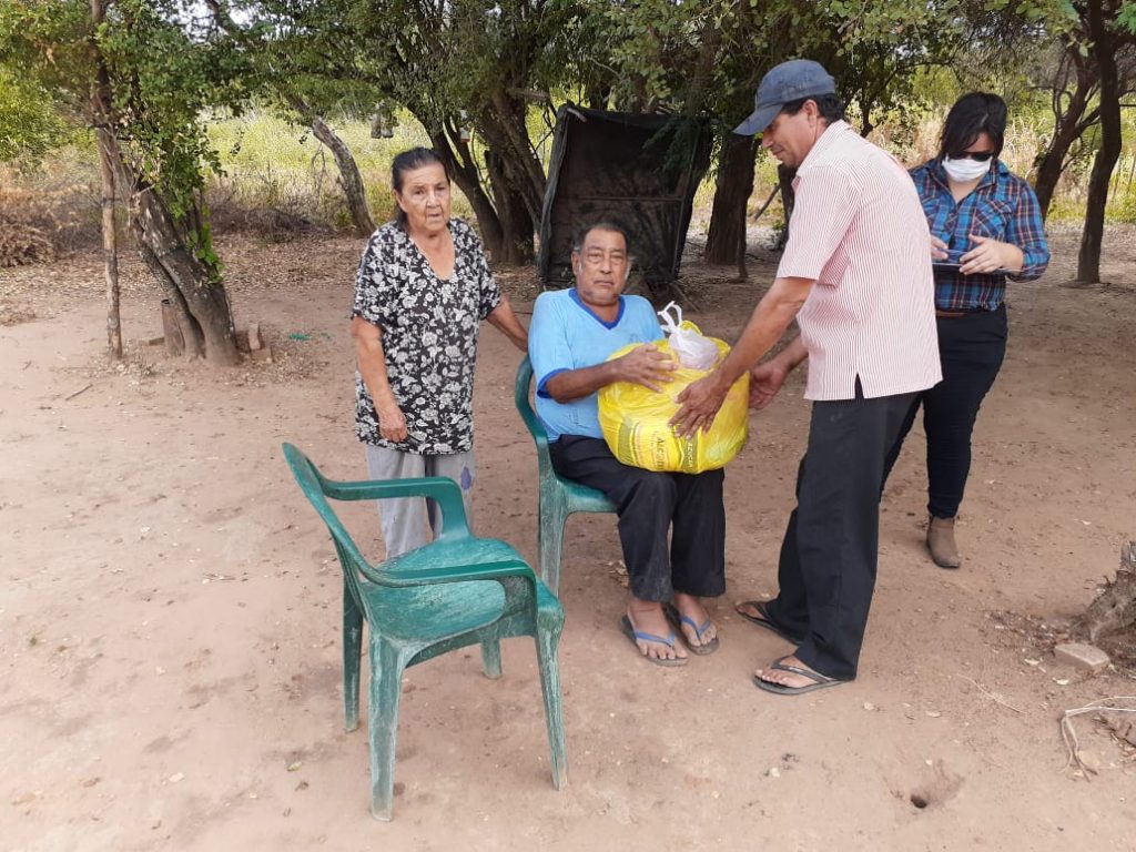 Oñondivepa Loma Plata: Una iniciativa conjunta para paliar la necesidad de alimentos