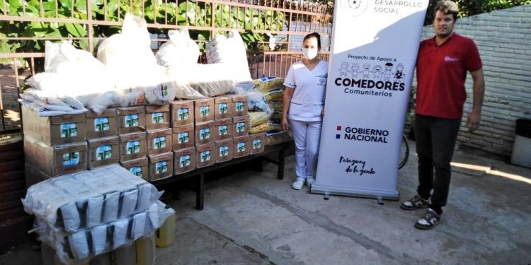 Programa de apoyo a comedores comunitarios entregó más de 35.000 kg de alimentos