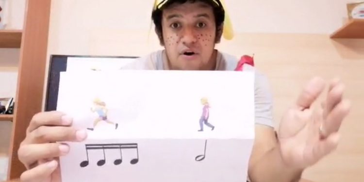 Docente del Chaco utiliza la creatividad y la música para seguir enseñando en cuarentena