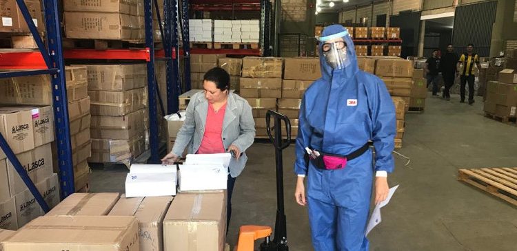 Regional Central Chaco de la ARP entregó equipos de protección para médicos y enfermeras de centros sanitarios Regional Central Chaco de la ARP entregó equipos de protección para médicos y enfermeras de centros sanitarios