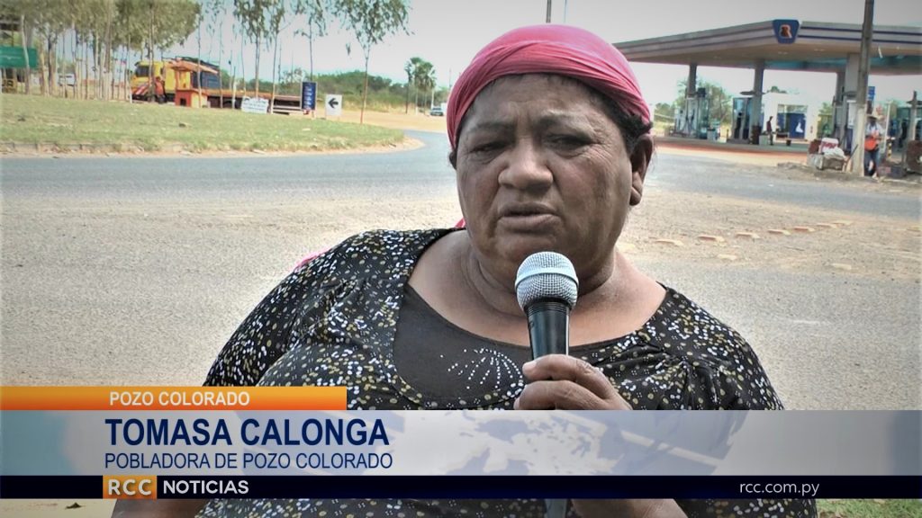 Pobladores de Pozo Colorado aguardan asistencia de parte del Gobierno