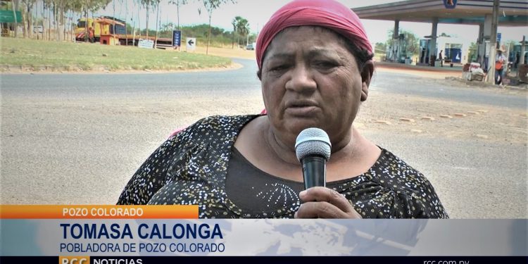 Pobladores de Pozo Colorado aguardan asistencia de parte del Gobierno Pobladores de Pozo Colorado aguardan asistencia de parte del Gobierno