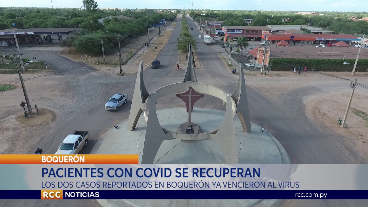 PACIENTES CON COVID-19 SE RECUPERA EN BOQUERÓN