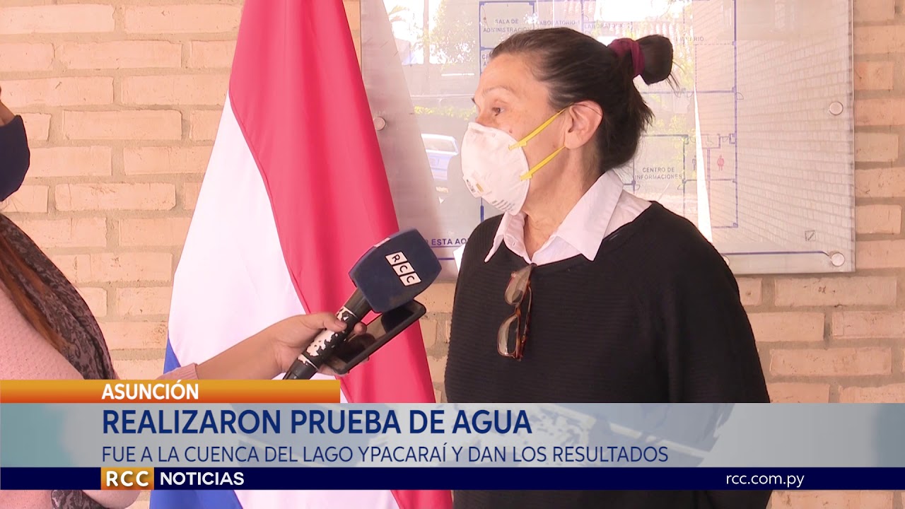 DAN A CONOCER RESULTADOS DE PRUEBA DE AGUA HECHA EN LA CUENCA DEL LAGO YPACARAÍ
