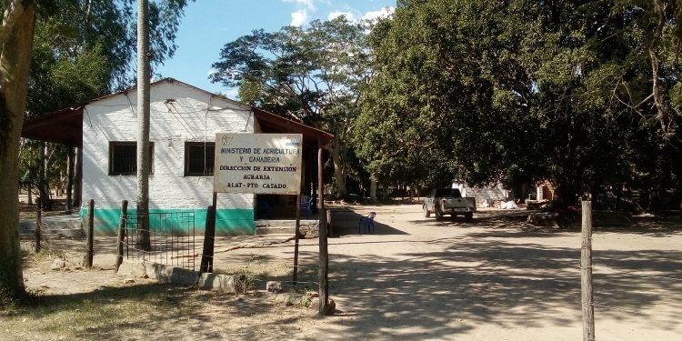 Técnicos del MAG de Puerto Casado entregan semillas a comunidades indígenas