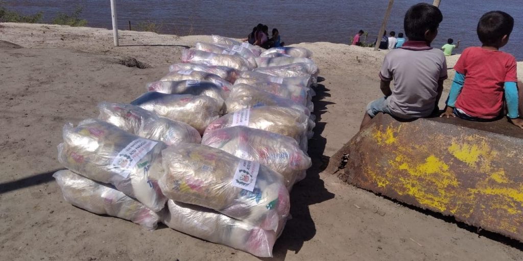 Gobernación hizo segunda entrega de kits de alimentos a escolares de Alto Paraguay