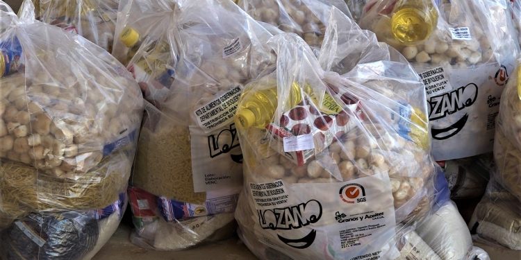Reclaman lenta entrega de kits de alimentos de SEN y otros en mal estado de Gobernación