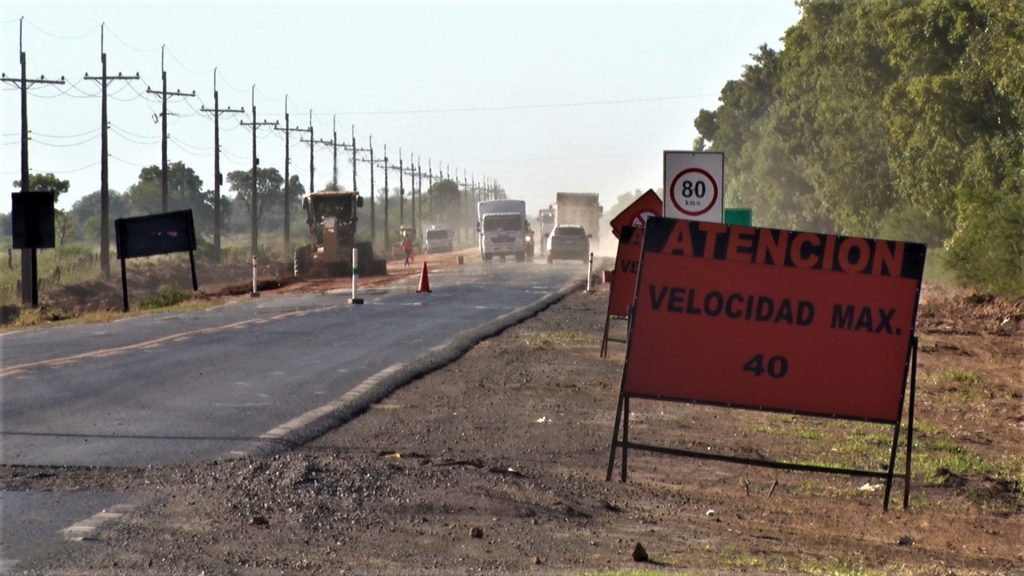 Reconstrucción de ruta de acceso a Loma Plata avanza lentamente Reconstrucción de ruta de acceso a Loma Plata avanza lentamente