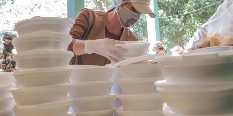 Oficina de la Primera Dama repartió más de 81.000 platos de comida