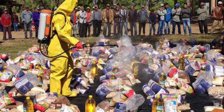 SEN continúan con distribución de unos 2.307 kits de alimentos en Boquerón SEN continúan con distribución de unos 2.307 kits de alimentos en Boquerón