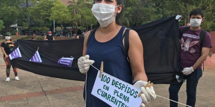 Periodistas agremiados repudian despidos masivos en medios de comunicación Periodistas agremiados repudian despidos masivos en medios de comunicación