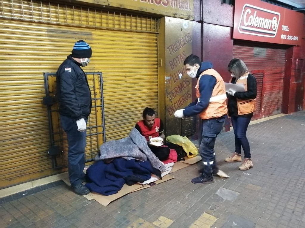 Ante bajas temperaturas SEN prosigue asistencia a personas en situación calle
