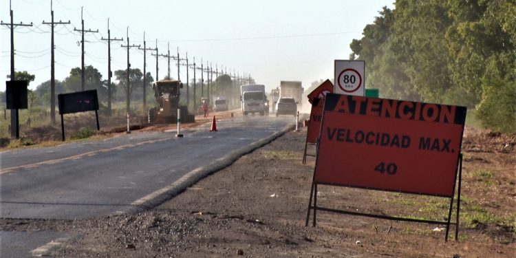 Aceleran obras en la ruta Bioceánica