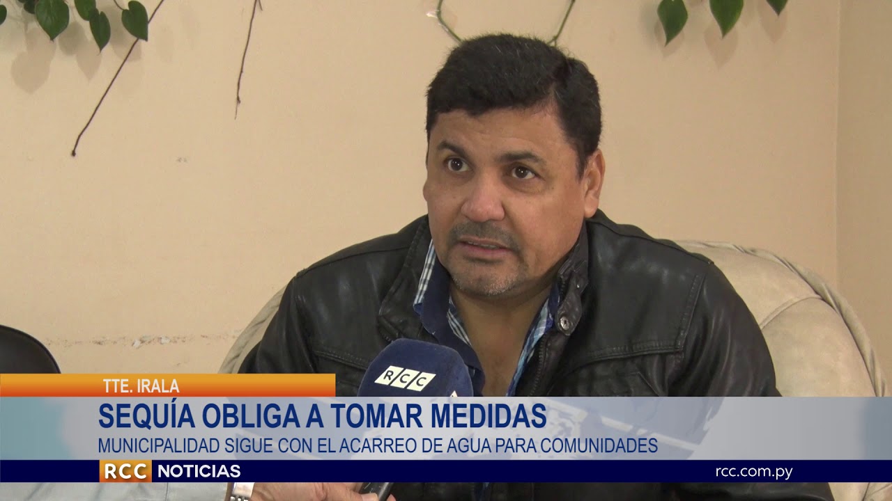 LA SEQUÍA Y LA FALTA     DE AGUA NO DAN TREGUA A IRALA FERNÁNDEZ