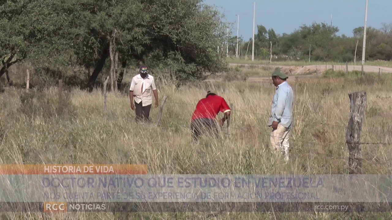 MÉDICO INDÍGENA QUE ESTUDIÓ EN VENEZUELA VOLVIÓ PARA SERVIR A SU PEQUEÑA COMUNIDAD EN EL CHACO