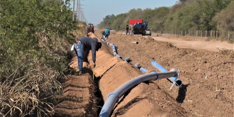 Avanza rápidamente el acueducto Campo Aroma- Filadelfia