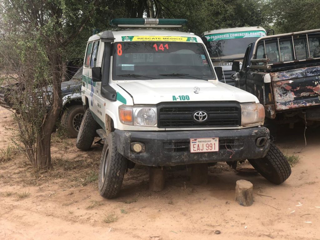 XVI Región Sanitaria: Ambulancias sin ruedas ni motor «recibían» carga de combustible