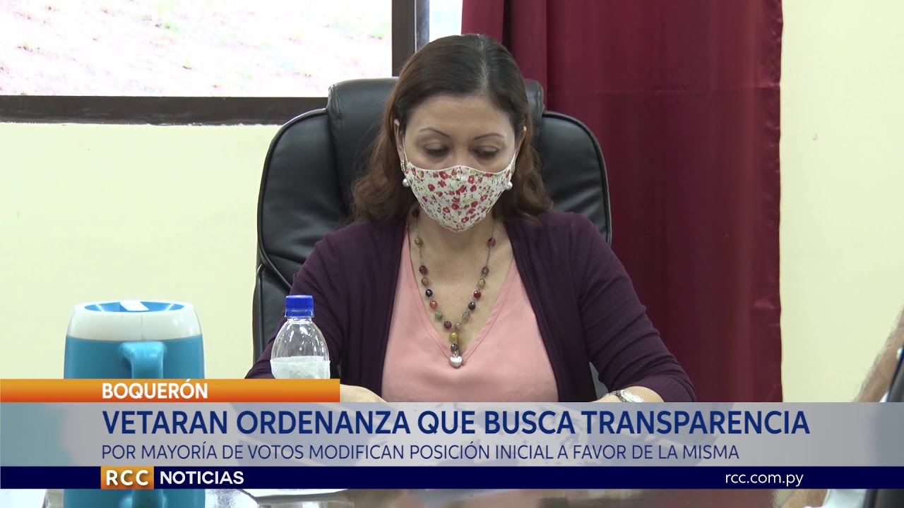 BOQUERÓN: POR MAYORÍA CONCEJALES ACEPTAN RECHAZAR ORDENANZA QUE BUSCA TRANSPARENCIA