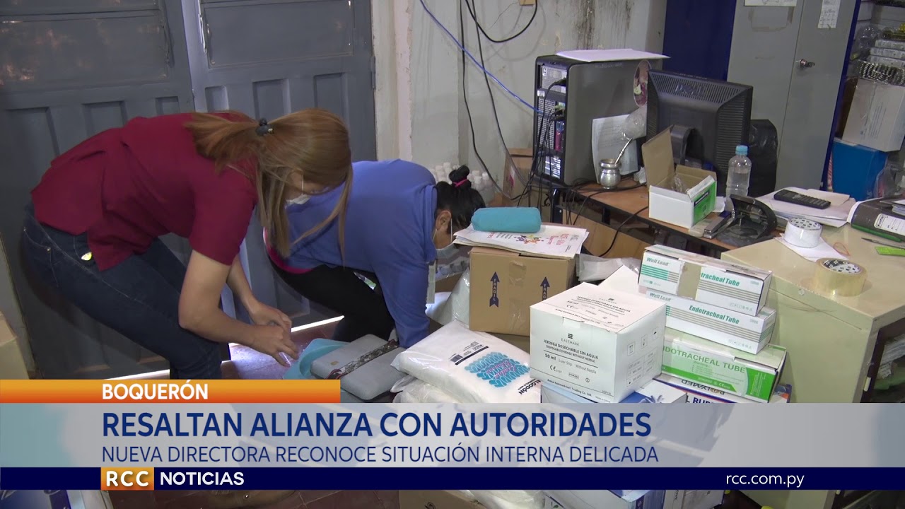 NUEVA DIRECTORA DE LA XVI REGIÓN SANITARIA BOQUERÓN RECONOCE SITUACIÓN INTERNA DELICADA