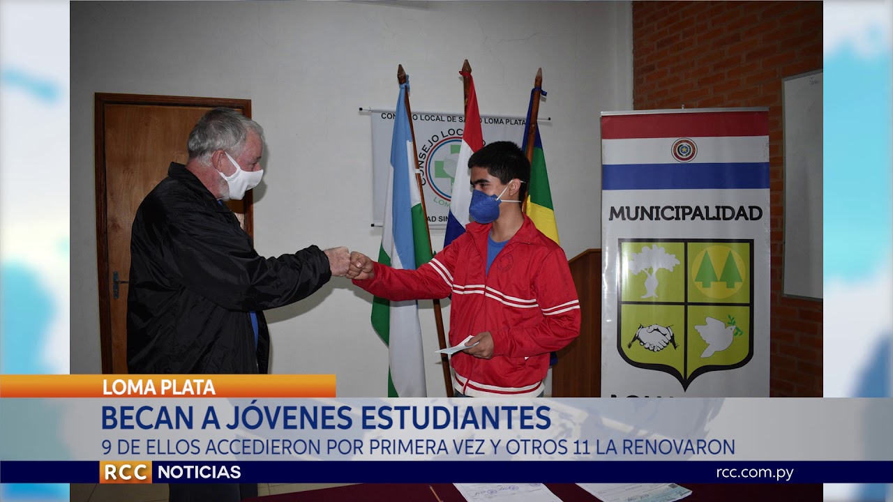 MUNICIPALIDAD DE LOMA PLATA CUMPLE CON DESEMBOLSO DE AYUDA ECONÓMICA PARA JÓVENES ESTUDIANTES