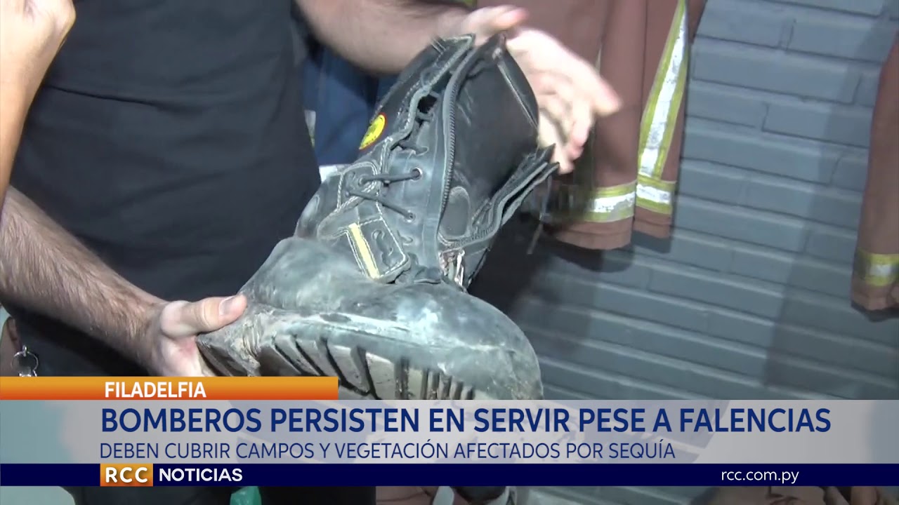 BOMBEROS CHAQUEÑOS ABNEGADOS: SIN BOTAS PERO CON EL COMPROMISO INTACTO