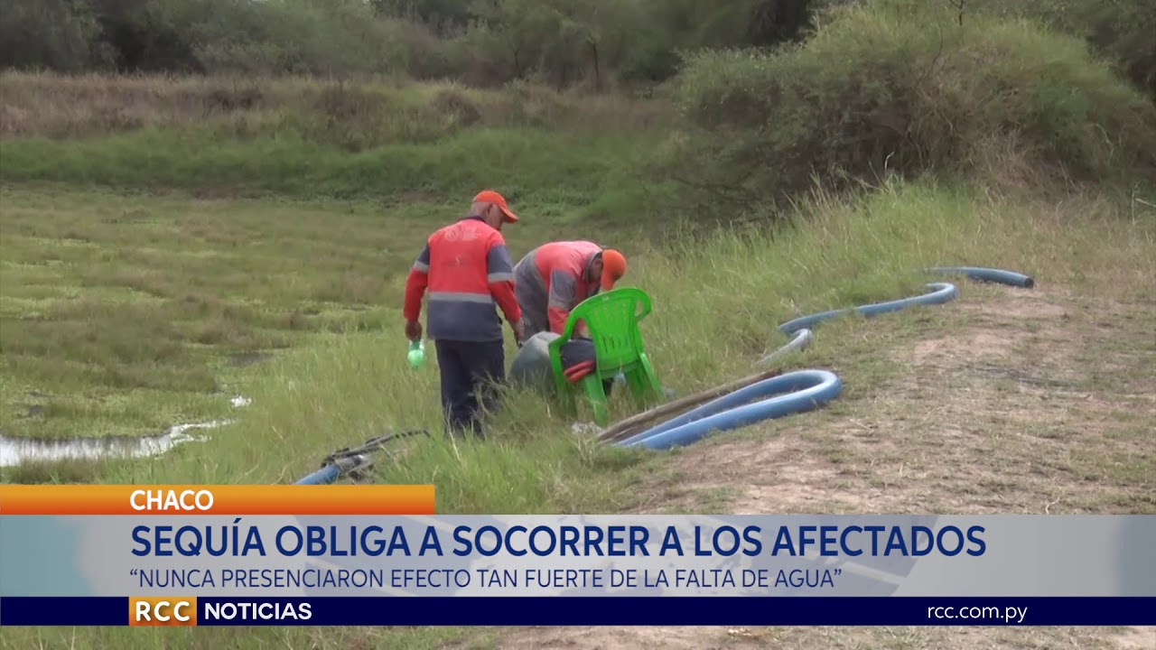 SEVERA SEQUÍA APREMIA ASISTENCIAS DE LA SEN EN COMUNIDADES DEL CHACO