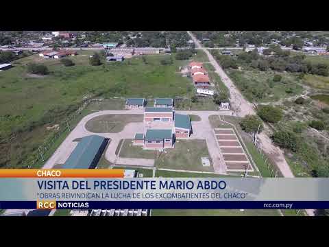 PRESIDENTE MARIO ABDO BENÍTEZ DESTACA OBRAS EN LA REGIÓN OCCIDENTAL