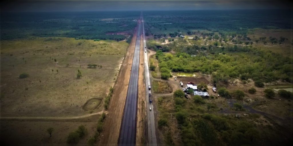 MOPC inició catastro para liberación de la franja de dominio de la Transchaco MOPC inició catastro para liberación de la franja de dominio de la Transchaco