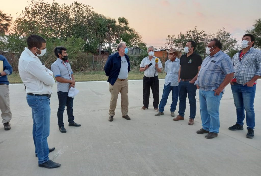 Ministro de la SEN llegó hasta Alto Paraguay a verificar situación de incendios