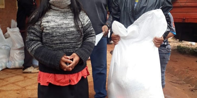 Realizan cuarta fase de asistencia alimentaria a comunidades indígenas