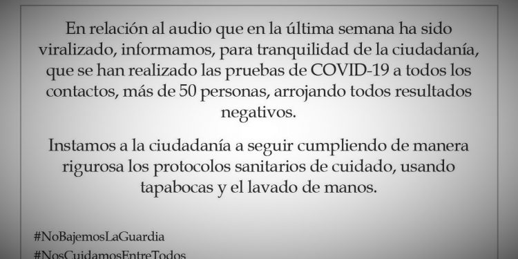 Boquerón: Más de 50 muestras analizadas dieron resultado negativo a COVID-19
