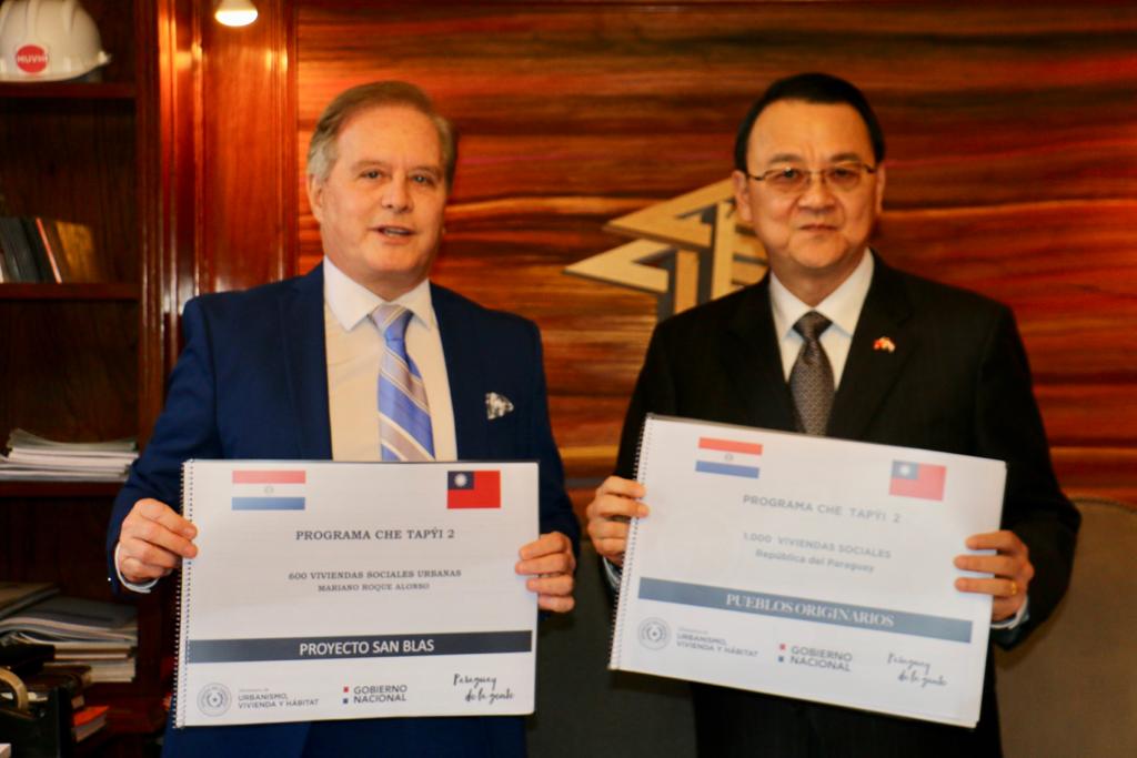 Reciben fondos del Gobierno taiwanés para construir 600 viviendas en MRA