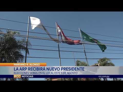 ELECCIÓN PRESIDENCIAL PARA LA ARP SERÁ EL DOMINGO 9 DE AGOSTO