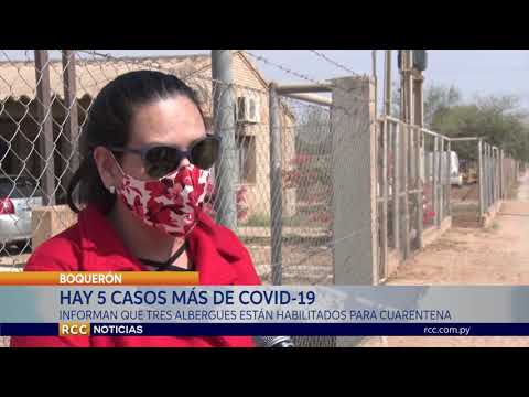 BOQUERÓN: CINCO CASOS NUEVOS DE COVID-19