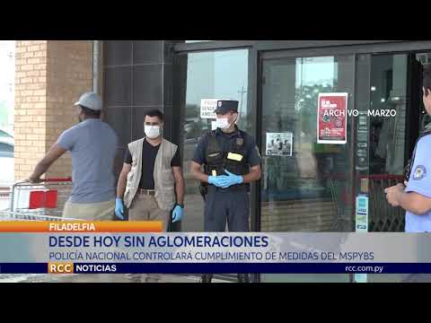 POLICÍA NACIONAL CONTROLARÁ CUMPLIMIENTO DE MEDIDAS DEL MSPYBS