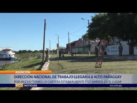 MINISTRA DE TRABAJO ANUNCIA PRIMERA DIRECCIÓN NACIONAL DE TRABAJO CON JURISDICCIÓN EN ALTO PARAGUAY