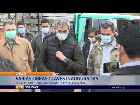 VARIAS OBRAS CLAVES INAUGURADAS EN EL DEPARTAMENTO DE BOQUERÓN