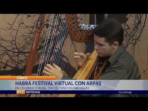 HARÁN FESTIVAL VIRTUAL CON ARPAS POR EL DÍA DEL NIÑO