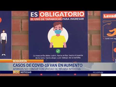 CASOS DE COVID-19 VAN EN AUMENTO Y BOQUERÓN NO TIENE TERAPIA INTENSIVA