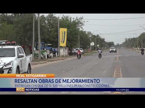 MCAL. ESTIGARRIBIA: AVANZAN VARIOS PROYECTOS A BENEFICIO DE LA COMUNIDAD