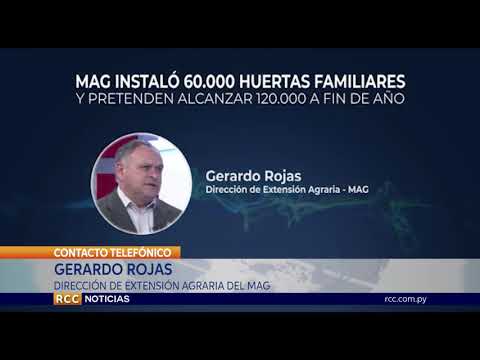 PRETENDEN DUPLICAR APOYO EN HUERTAS FAMILIARES